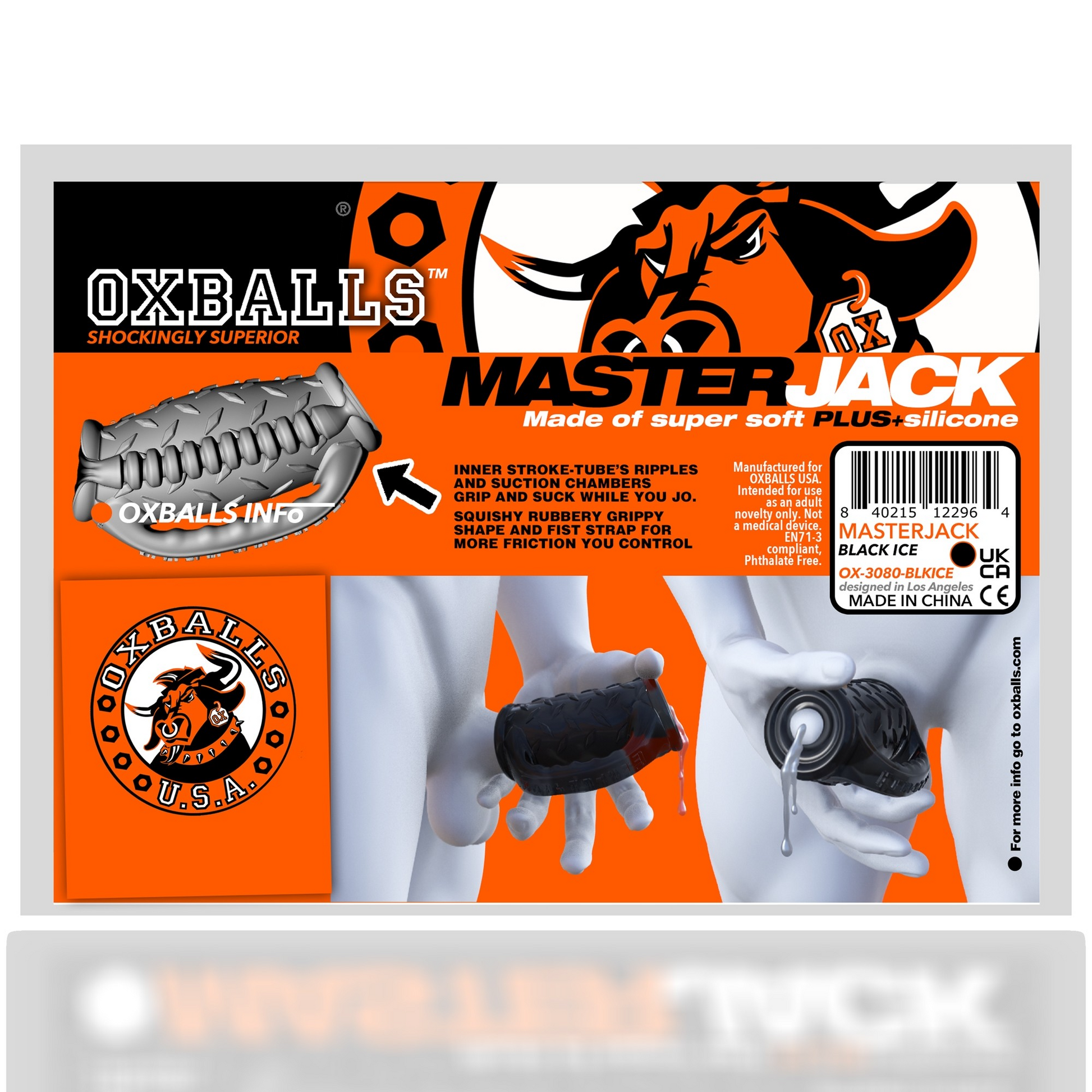 MASTERJACK and BLU ICE and BLK ICE - Premium Performance Gear - For Him - The Naughty & Nice District - Adult Sex Toy Store