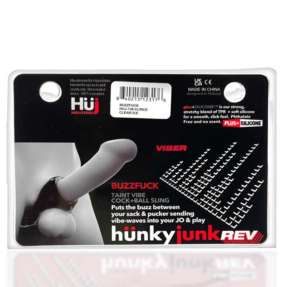 BUZZFUCK Sling with Taint Vibe - For Him - The Naughty & Nice District - Adult Sex Toy Store