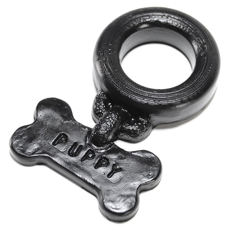 PUPPY, cockring, BLACK - For Him - The Naughty & Nice District - Adult Sex Toy Store