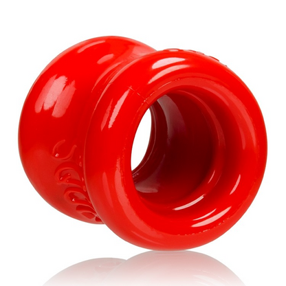 SQUEEZE, ballstretcher, RED - For Him - The Naughty & Nice District - Adult Sex Toy Store