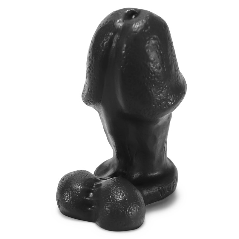 WRECKER, stumpy buttplug, BLACK - Anal Toys - The Naughty & Nice District - Adult Sex Toy Store