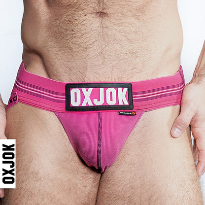 SLINGJOCK, upthrust slider-strap jock, PINK SKY, XX-LARGE - Menswear - The Naughty & Nice District - Adult Sex Toy Store