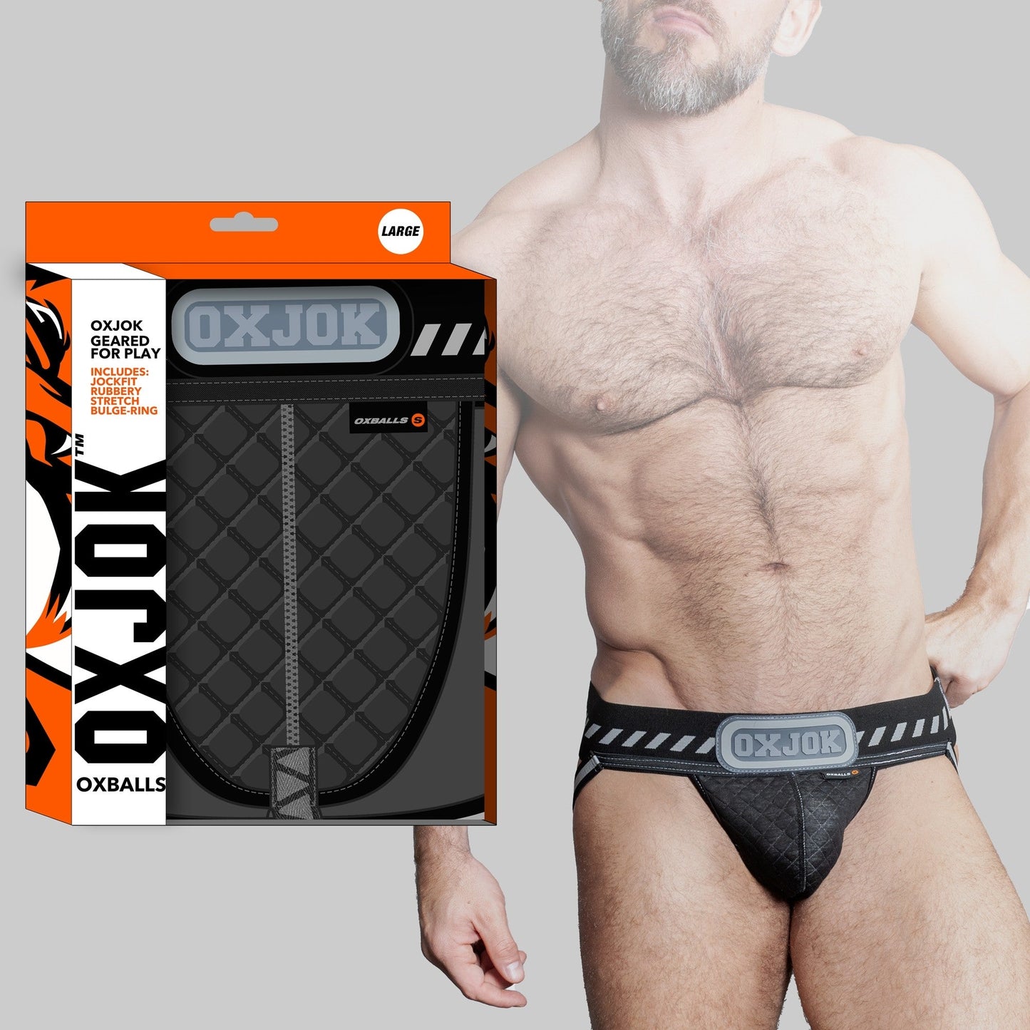 PACKER industrial quilted cargo strapjock - Menswear - The Naughty & Nice District - Adult Sex Toy Store