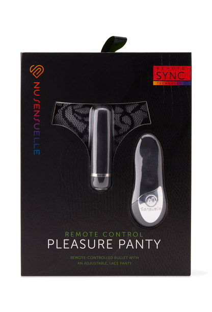 Nu Sensuelle Pleasure Panty with 15-Function Bullet Vibrator & Remote Control - Panty Vibes - The Naughty & Nice District - Adult Sex Toy Store