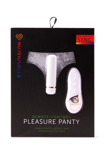 Nu Sensuelle Pleasure Panty with 15-Function Bullet Vibrator & Remote Control - Panty Vibes - The Naughty & Nice District - Adult Sex Toy Store