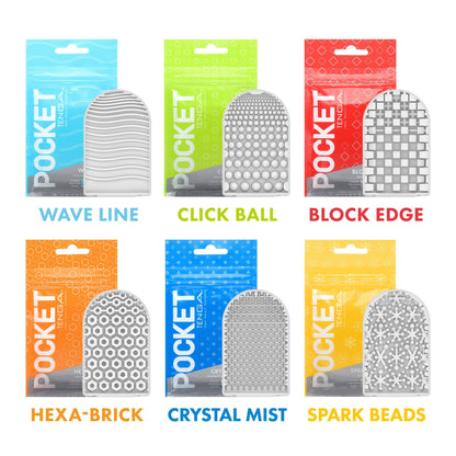 POCKET TENGA BLOCK EDGE - For Him - The Naughty & Nice District - Adult Sex Toy Store