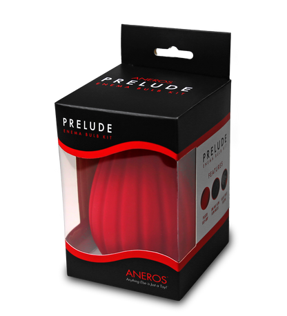 Aneros, Prelude Enema Bulb Kit - Premium - Anal Toys - The Naughty & Nice District - Adult Sex Toy Store