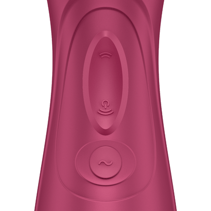 Satisfyer, Pro 2 Generation 3 Connect App - Wine Red - Clitoral Pulse - The Naughty & Nice District - Adult Sex Toy Store