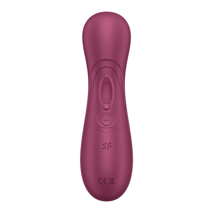 Satisfyer, Pro 2 Generation 3 Connect App - Wine Red - Clitoral Pulse - The Naughty & Nice District - Adult Sex Toy Store