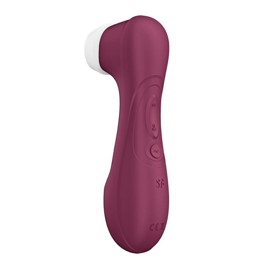 Satisfyer, Pro 2 Generation 3 Connect App - Wine Red - Clitoral Pulse - The Naughty & Nice District - Adult Sex Toy Store