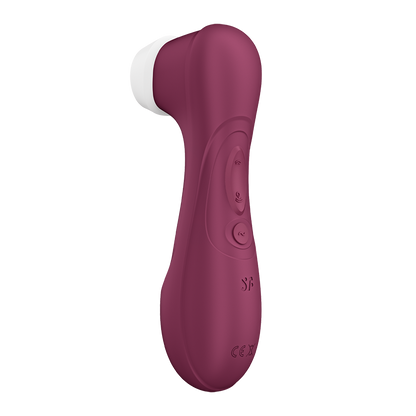 Satisfyer, Pro 2 Generation 3 Connect App - Wine Red - Clitoral Pulse - The Naughty & Nice District - Adult Sex Toy Store