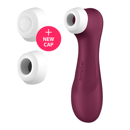 Satisfyer, Pro 2 Generation 3 - Wine Red - Clitoral Pulse - The Naughty & Nice District - Adult Sex Toy Store