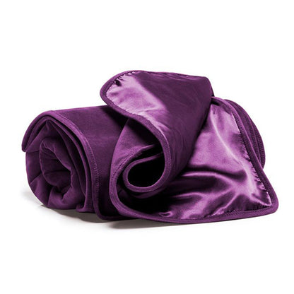 FASCINATOR THROW AUBRERGINE MICROVELVET - REGULAR SIZE