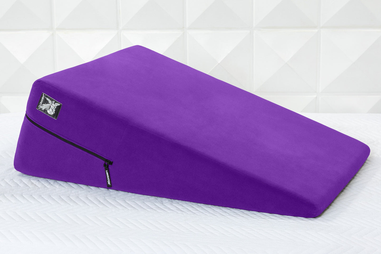 Ramp Purple Microfiber - Sex Furniture - The Naughty & Nice District - Adult Sex Toy Store