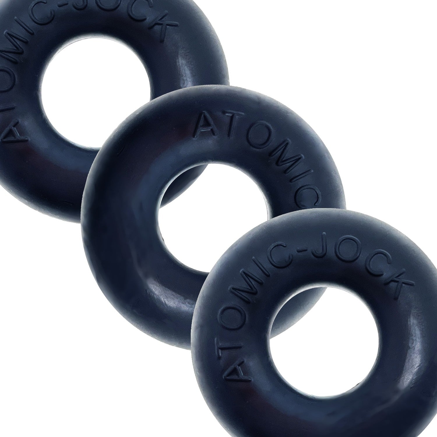 RINGER, cockring 3-pack - PLUS+SILICONE special edition -  NIGHT - Cock Rings - The Naughty & Nice District - Adult Sex Toy Store