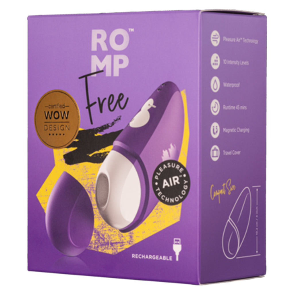 ROMP, Free Clitoral Stimulator with Pleasure Air Technology - VIbrators - The Naughty & Nice District - Adult Sex Toy Store