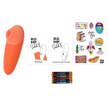 ROMP, Switch X - Powerful pleasure in a Compact Clitoral Stimulator - VIbrators - The Naughty & Nice District - Adult Sex Toy Store