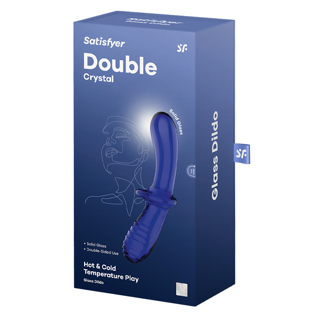 Satisfyer, Double Crystal - Elegant and Sparkling Design - Dongs & Dildos - The Naughty & Nice District - Adult Sex Toy Store