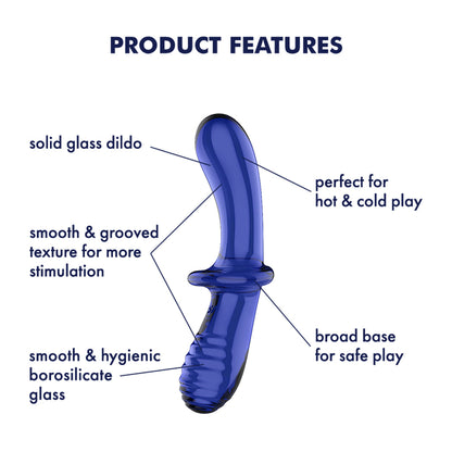 Satisfyer, Double Crystal - Elegant and Sparkling Design - Dongs & Dildos - The Naughty & Nice District - Adult Sex Toy Store