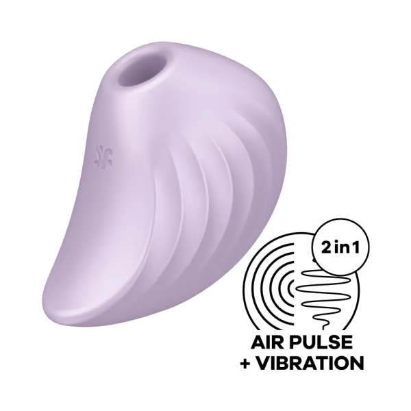 Satisfyer, Pearl Diver - Stimulation of the clitoris with air-pulse waves and vibrations - Clitoral Pulse - The Naughty & Nice District - Adult Sex Toy Store