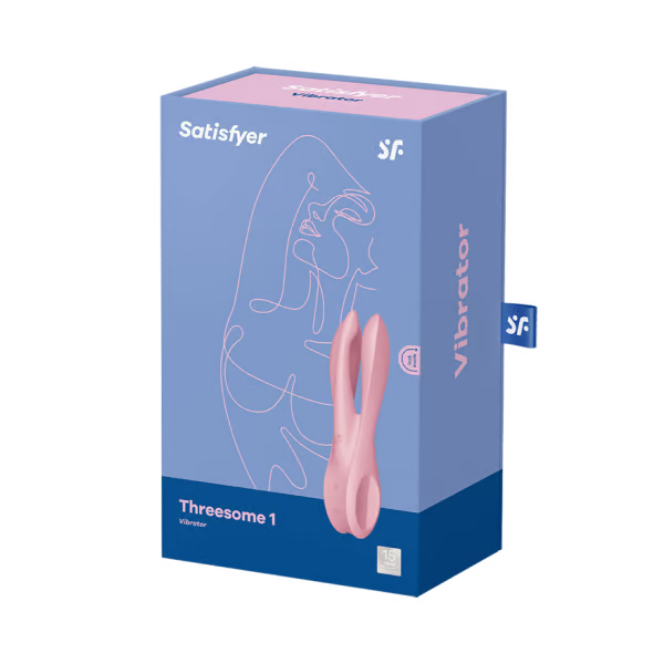 Satisfyer, Threesome 1 - Pink - VIbrators - The Naughty & Nice District - Adult Sex Toy Store