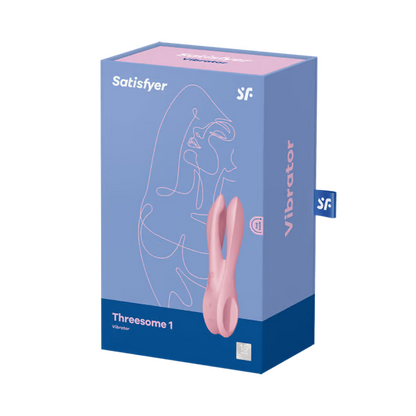 Satisfyer, Threesome 1 - Pink - VIbrators - The Naughty & Nice District - Adult Sex Toy Store