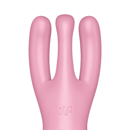 Satisfyer, Threesome 4 - Pink - VIbrators - The Naughty & Nice District - Adult Sex Toy Store