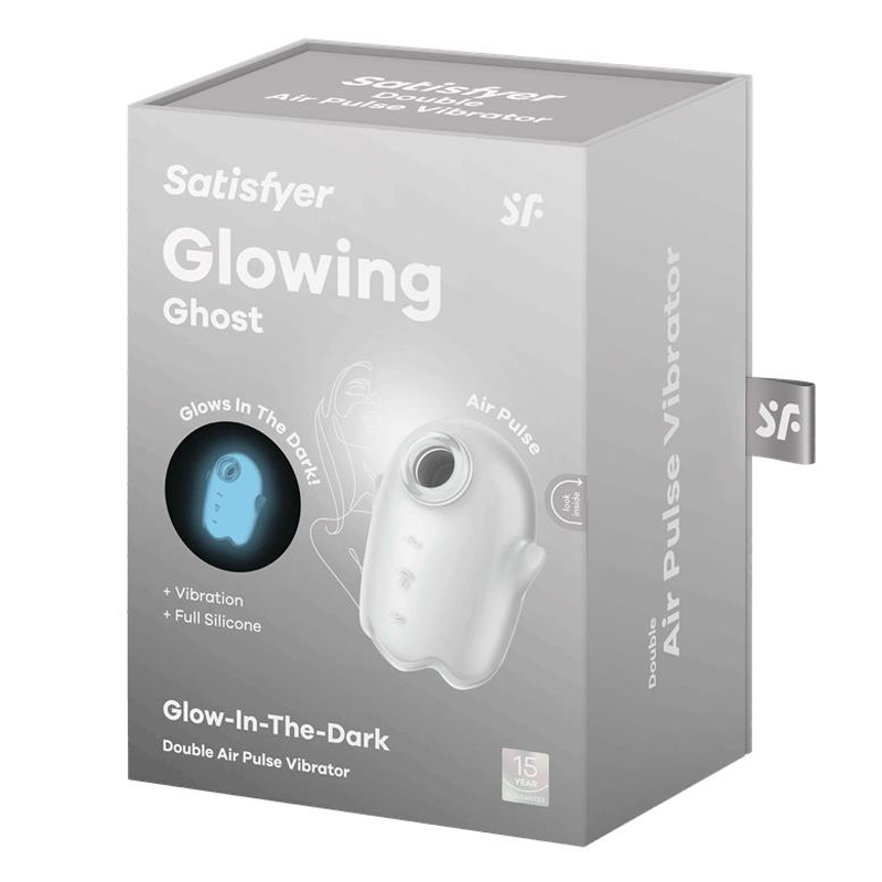 Satisfyer, Glowing Ghost - clitoral stimulation - Clitoral Pulse - The Naughty & Nice District - Adult Sex Toy Store