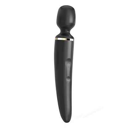 Satisfyer, Wand-er Women - Elegant Design with Gold Accents - Vibrating Wand - The Naughty & Nice District - Adult Sex Toy Store