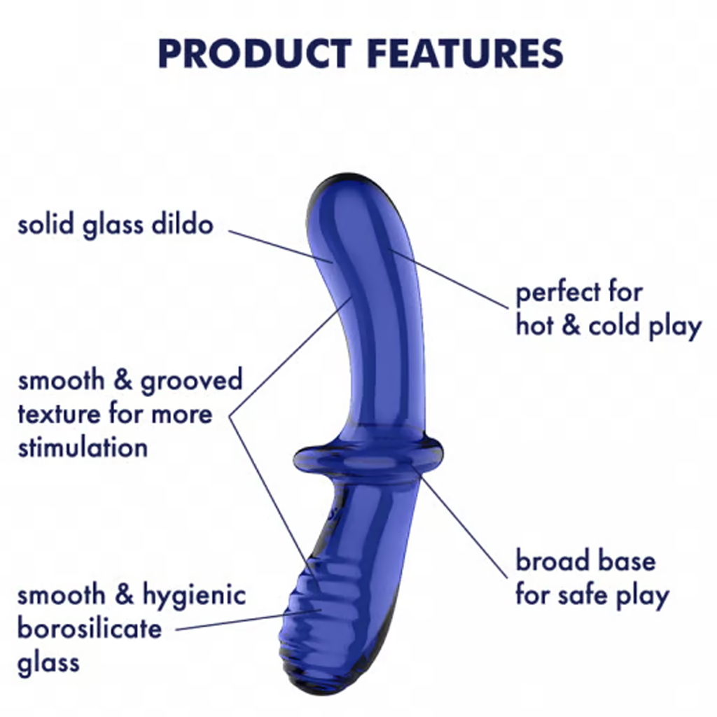 Satisfyer, Double Crystal - Elegant and Sparkling Design - Dongs & Dildos - The Naughty & Nice District - Adult Sex Toy Store