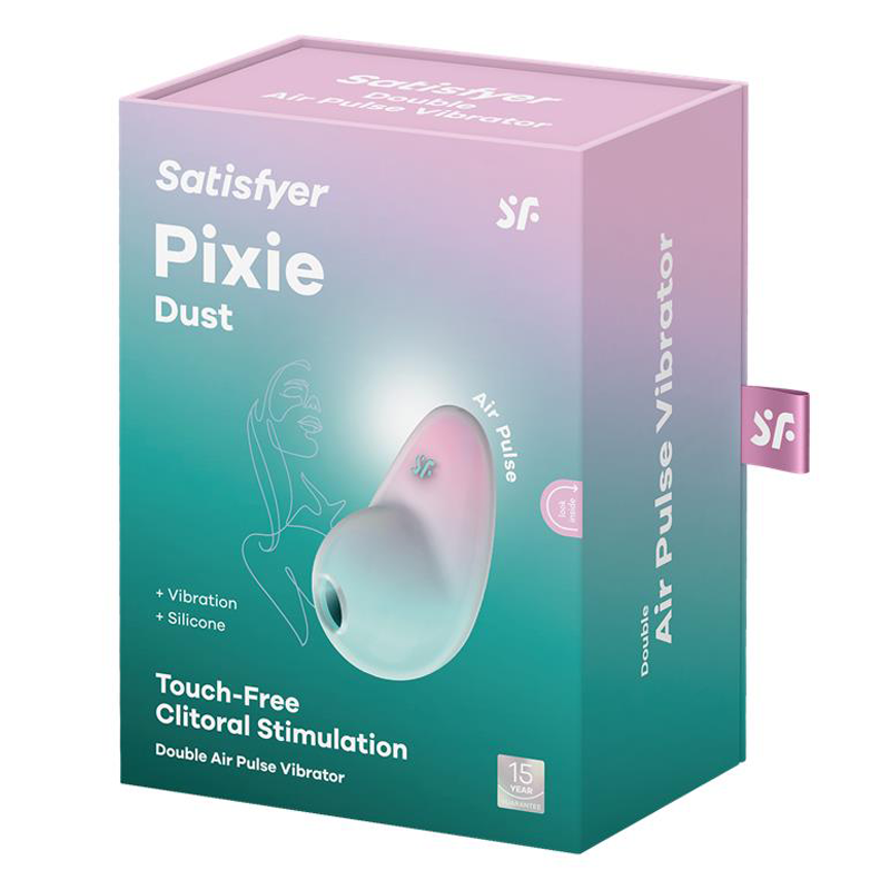 Satisfyer, Pixie Dust - Enchanting Colors - Clitoral Pulse - The Naughty & Nice District - Adult Sex Toy Store