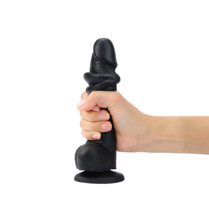 SLIDING SKIN REALISTIC DILDO BLACK XXL - Dongs & Dildos - The Naughty & Nice District - Adult Sex Toy Store