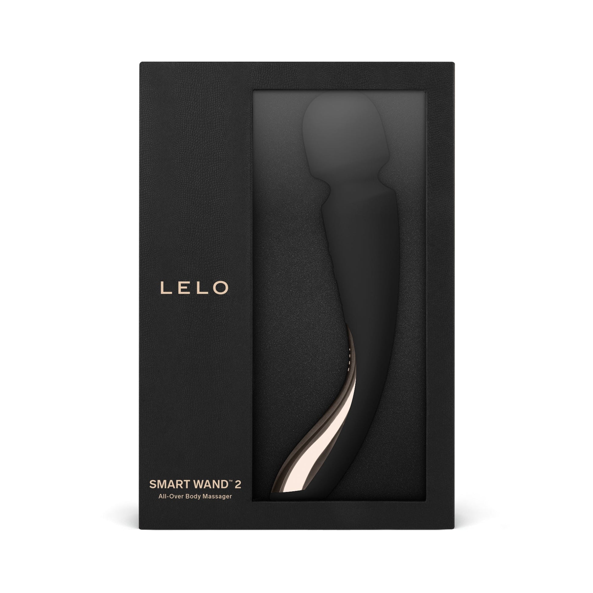 LELO, Smart Wand 2 Medium Black - Vibrating Wand - The Naughty & Nice District - Adult Sex Toy Store