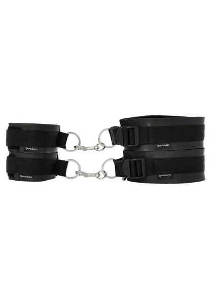 Thigh and Wrist Cuffs Set - BDSM - The Naughty & Nice District - Adult Sex Toy Store