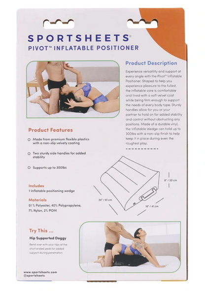 Pivot Inflatable Positioner - BDSM - The Naughty & Nice District - Adult Sex Toy Store