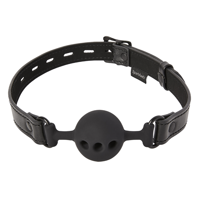 Saffron Breathable Ball Gag - BDSM - The Naughty & Nice District - Adult Sex Toy Store