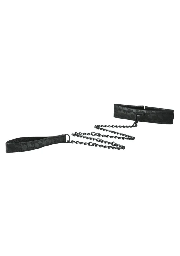 Sinc Lace Collar and Leash - BDSM - The Naughty & Nice District - Adult Sex Toy Store