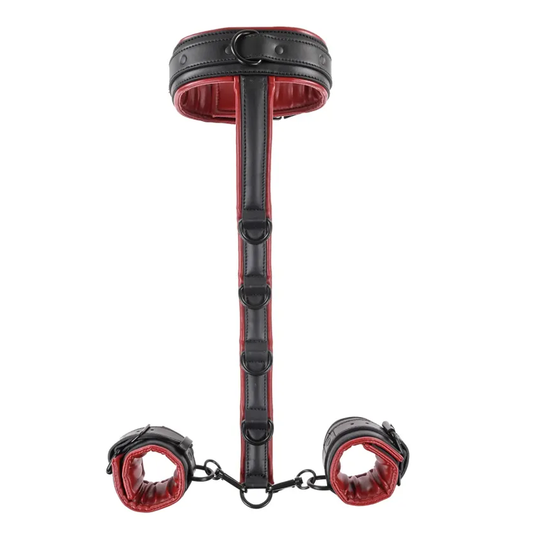 Saffron Neck & Wrist Restraint - BDSM - The Naughty & Nice District - Adult Sex Toy Store