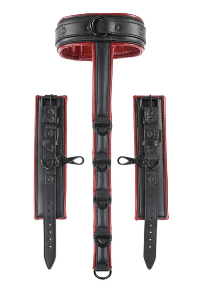 Saffron Neck & Wrist Restraint - BDSM - The Naughty & Nice District - Adult Sex Toy Store