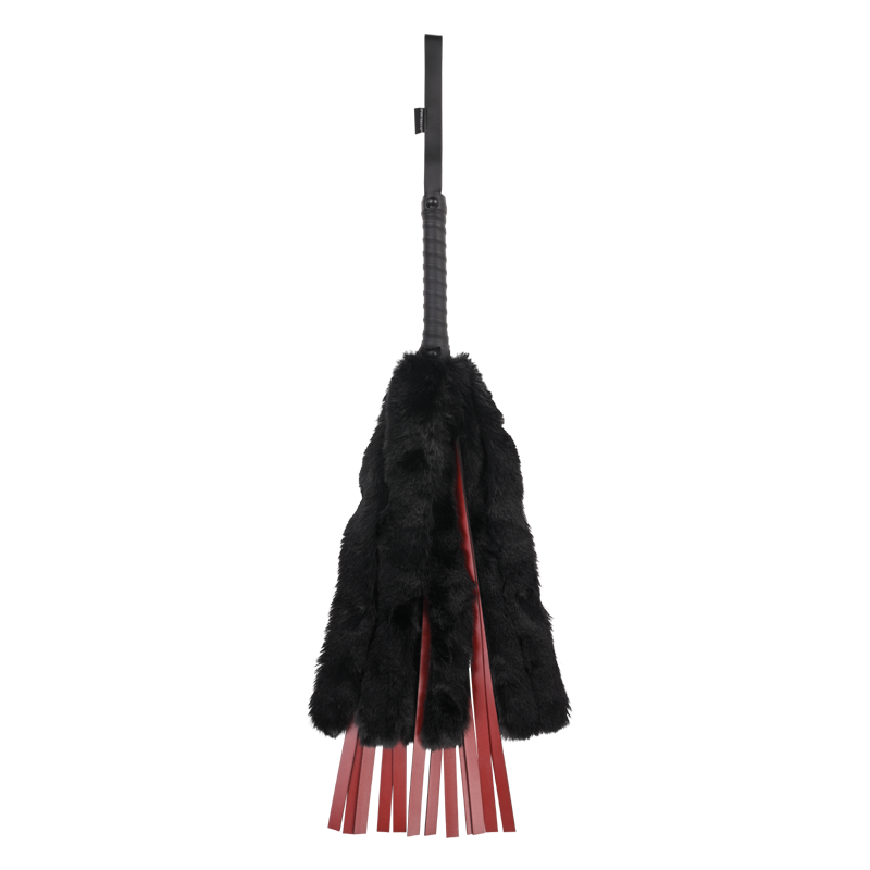 Saffron Faux Fur Flogger - BDSM - The Naughty & Nice District - Adult Sex Toy Store