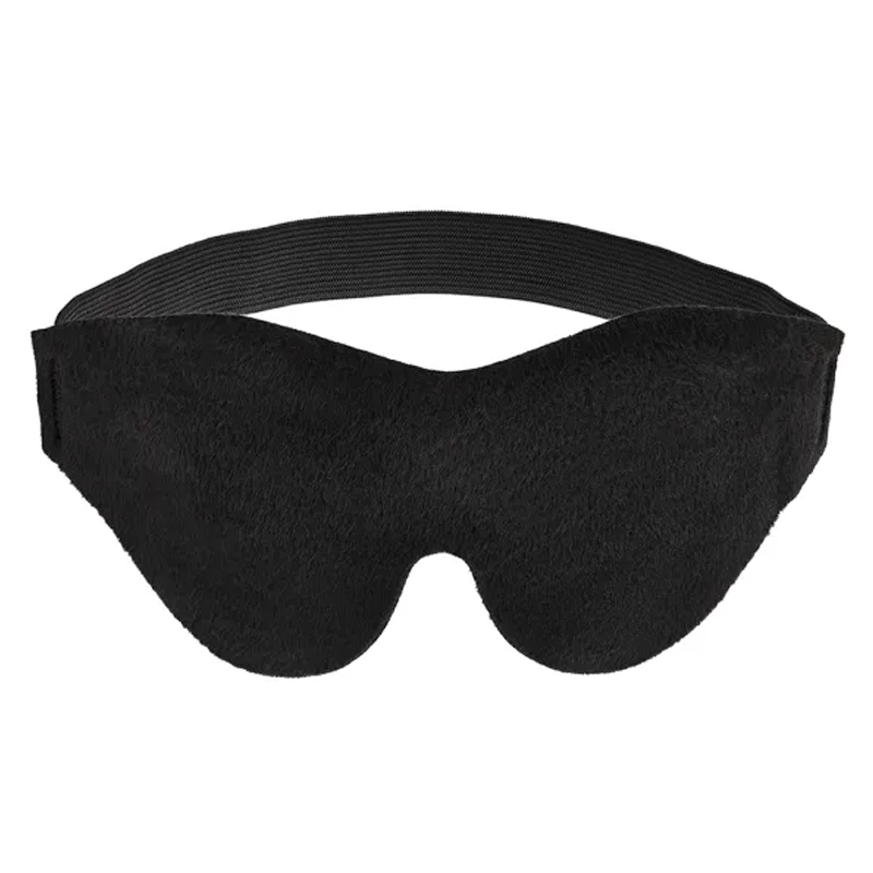 Soft Blindfold, Black - BDSM - The Naughty & Nice District - Adult Sex Toy Store