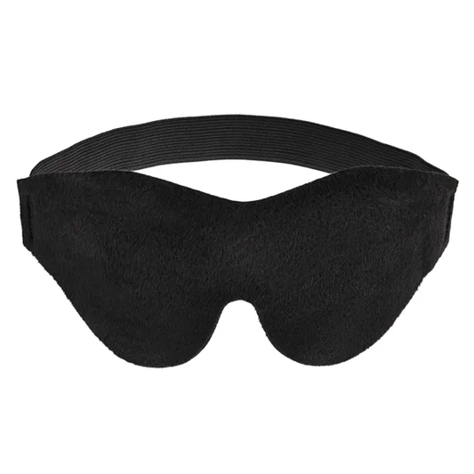 Soft Blindfold, Black - BDSM - The Naughty & Nice District - Adult Sex Toy Store