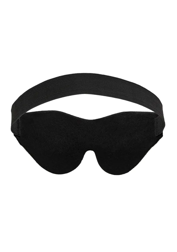 Soft Blindfold, Black - BDSM - The Naughty & Nice District - Adult Sex Toy Store