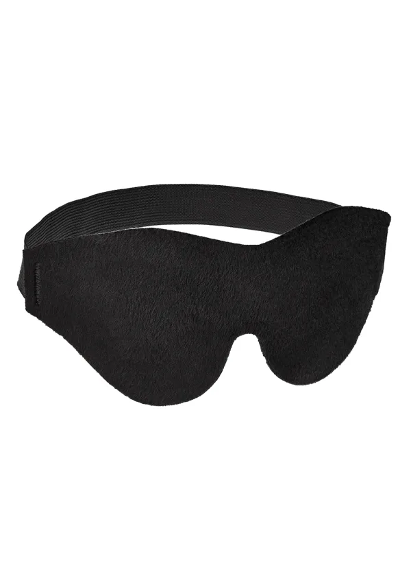 Soft Blindfold, Black - BDSM - The Naughty & Nice District - Adult Sex Toy Store