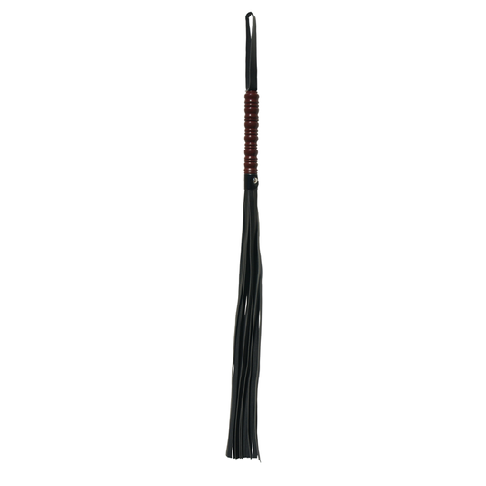 Mahogany Flogger - BDSM - The Naughty & Nice District - Adult Sex Toy Store