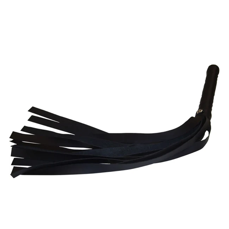 Mini Faux Leather Flogger - BDSM - The Naughty & Nice District - Adult Sex Toy Store