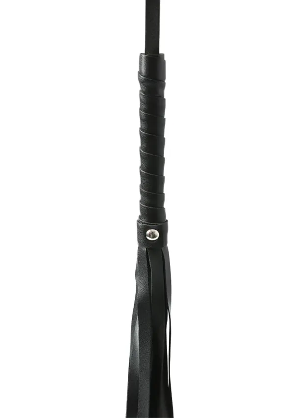 Mini Faux Leather Flogger - BDSM - The Naughty & Nice District - Adult Sex Toy Store