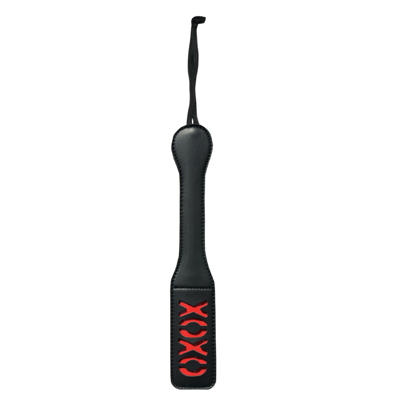 XOXO Paddle: Black - BDSM - The Naughty & Nice District - Adult Sex Toy Store