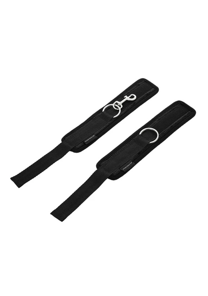 Soft Wrist Cuffs, Black - BDSM - The Naughty & Nice District - Adult Sex Toy Store