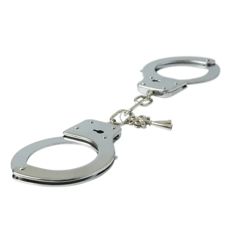 Classic Metal Handcuffs - BDSM - The Naughty & Nice District - Adult Sex Toy Store